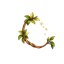 Freed vine at gameplay size